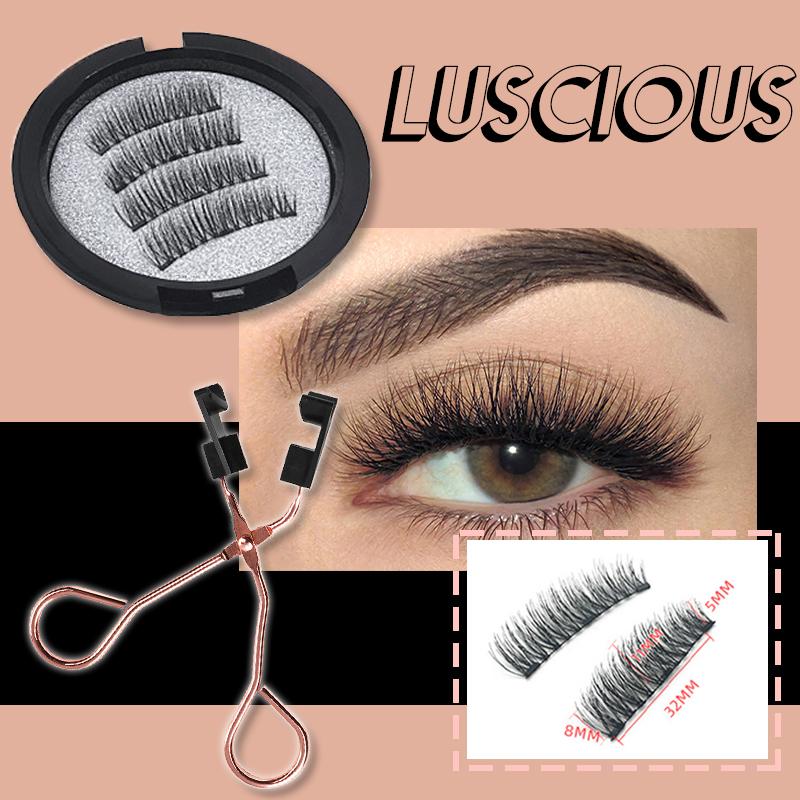 2021 Newest Reusable 8D Quantum Magnetic Eyelashes with Soft Magnet Technology
